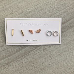 Foxy Original Stud Mix And Match Earrings